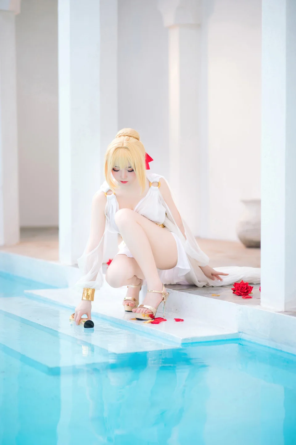 焖焖碳 - FGO·尼禄 礼服 [27P-270MB] tg@simisebaisi 【丝足阁】027.webp